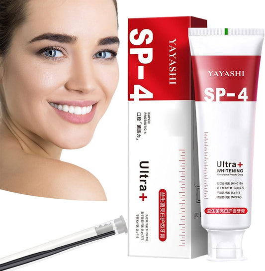 Sp-4 probiotic whitening toothpaste, Teeth Whitener Toothpaste, Natural Tooth Whitener (Buy 1 Get 1 Free)