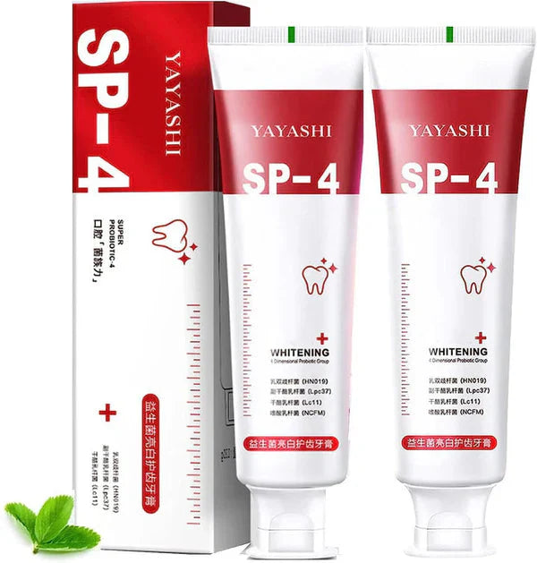 Sp-4 probiotic whitening toothpaste, Teeth Whitener Toothpaste, Natural Tooth Whitener (Buy 1 Get 1 Free)