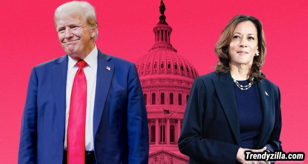 Kamala Harris and Donald Trump